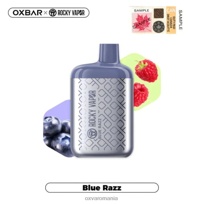 OXVA e cig - razz albastru 82ZVP35 OXVA OXBAR 4500