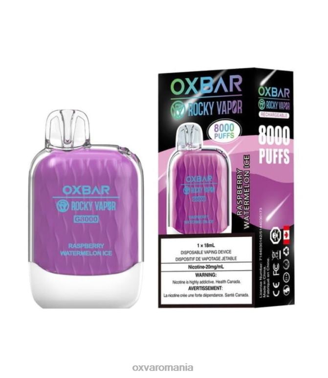 OXVA bucharest - gheata de zmeura pepene verde 82ZVP40 OXVA OXBAR G8000