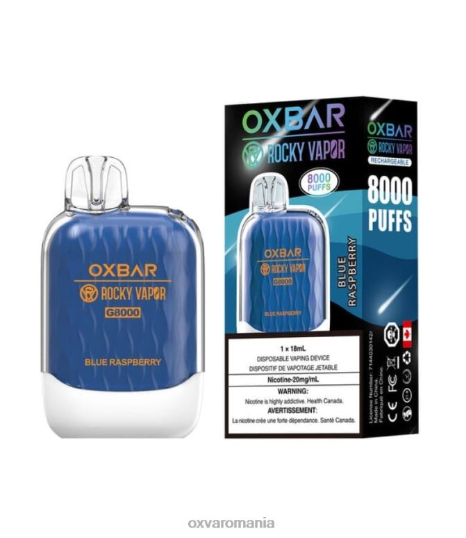 OXVA flavours - zmeura albastra 82ZVP36 OXVA OXBAR G8000