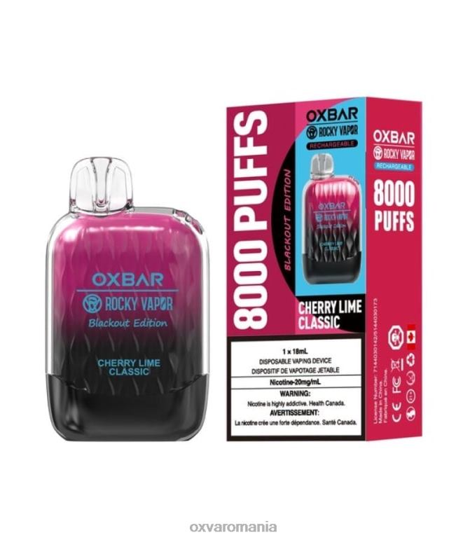 OXVA vape store - cireș lime clasic 82ZVP44 OXVA OXBAR G8000