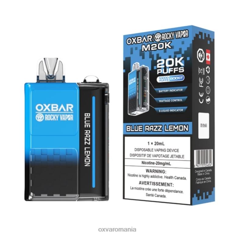 OXVA vape Romania - blue razz lemon 82ZVP2 OXVA OXBAR M20K
