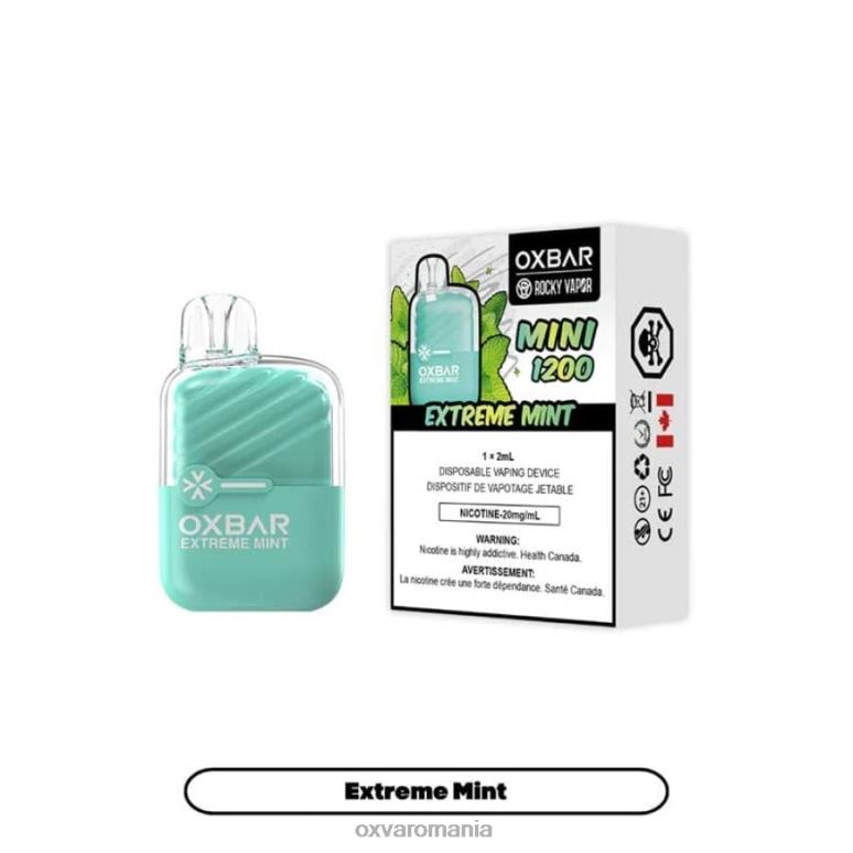 OXVA vape price - mentă extremă 82ZVP8 OXVA OXBAR MINI 1200