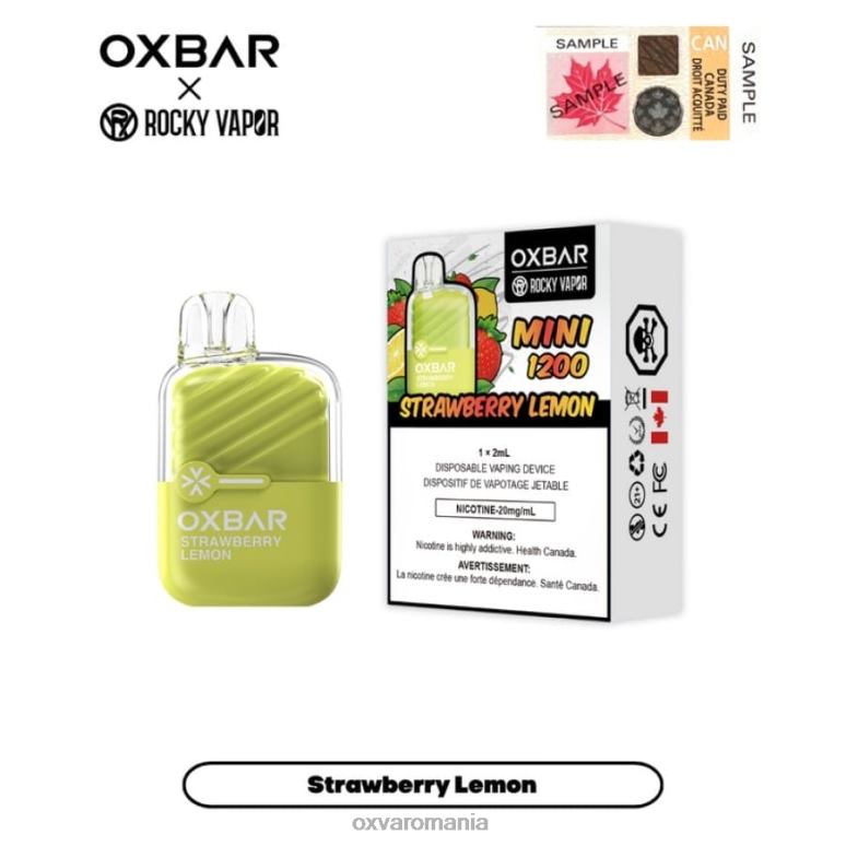 OXVA vape review - lamaie de capsuni 82ZVP19 OXVA OXBAR MINI 1200
