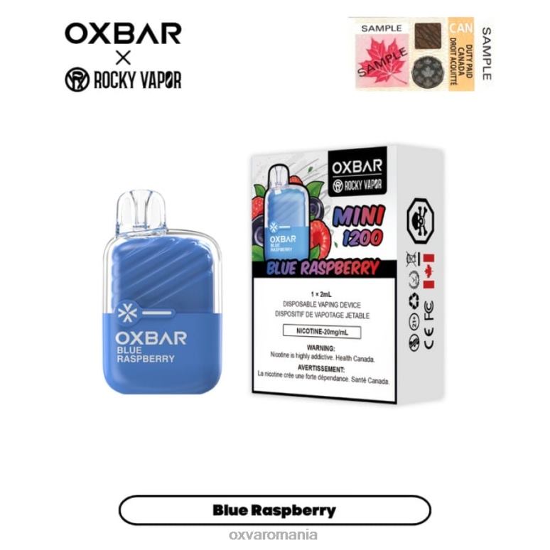 OXVA vape store - zmeura albastra 82ZVP24 OXVA OXBAR MINI 1200