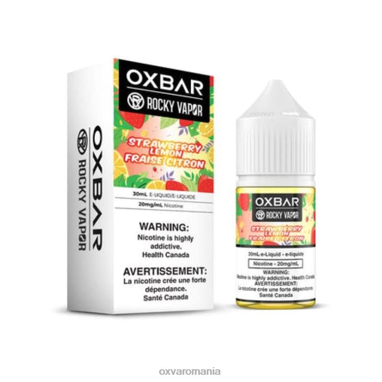 OXVA vape Romania - lamaie de capsuni 82ZVP52 OXVA OXBAR 30 ml sare nic