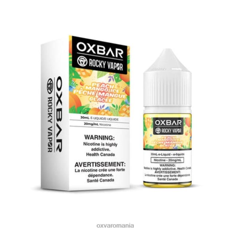 OXVA vape price - gheață de piersici și mango 82ZVP58 OXVA OXBAR 30 ml sare nic