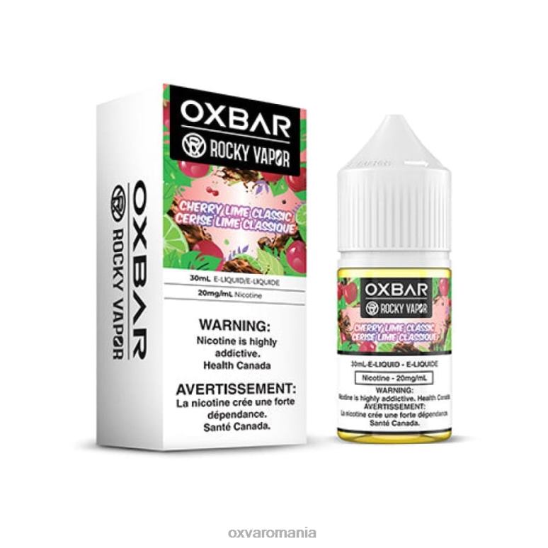 OXVA vape review - cireș lime clasic 82ZVP49 OXVA OXBAR 30 ml sare nic