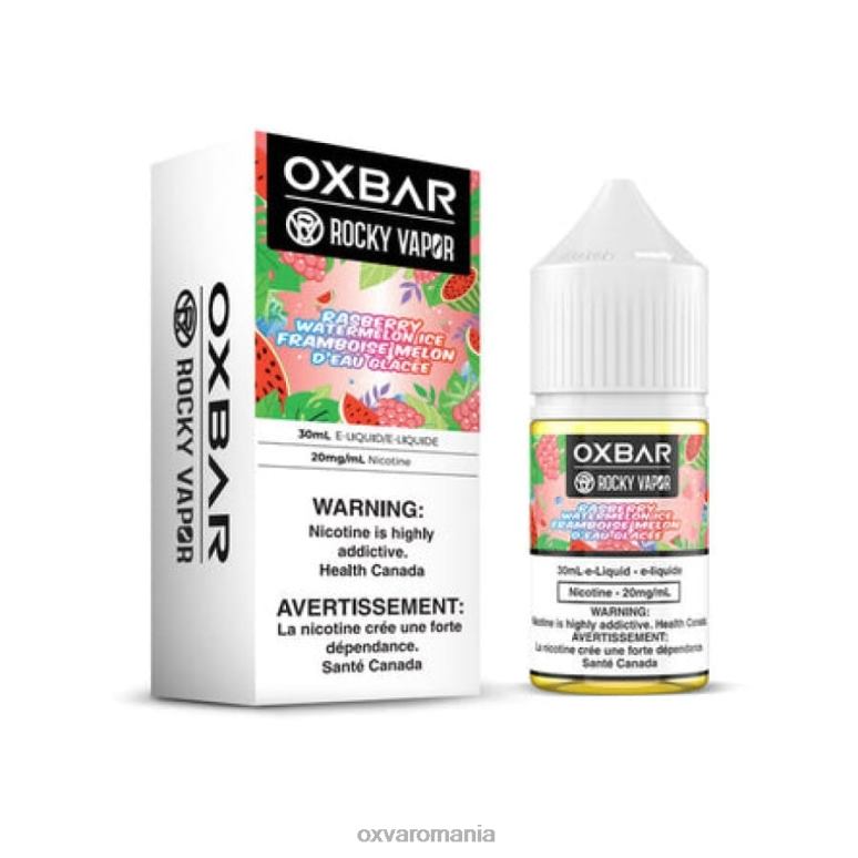 OXVA vape review - gheata de zmeura pepene verde 82ZVP59 OXVA OXBAR 30 ml sare nic