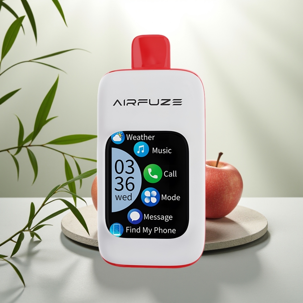 AirFuze Smart 30000 Puffs Disposable Pod, 5% Nicotine, 900mAh, Măr Triple
