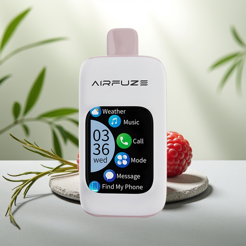 AirFuze Smart 30000 Puffs Disposable Pod Explozie de fructe de pădure, 5%, 900mAh, 30000 de fumuri