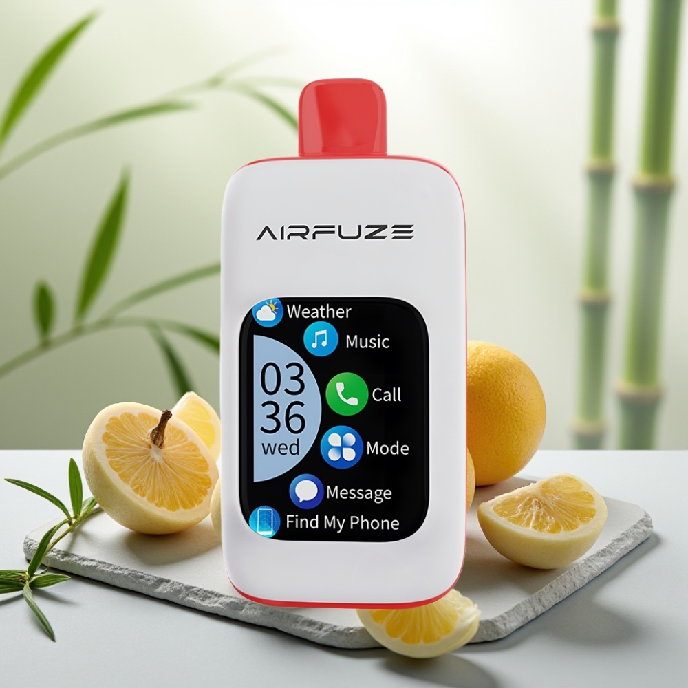 AirFuze Smart 30000 Puffs Disposable Pod Gumă Dulce-Acră, 5%, 900mAh, Type-C