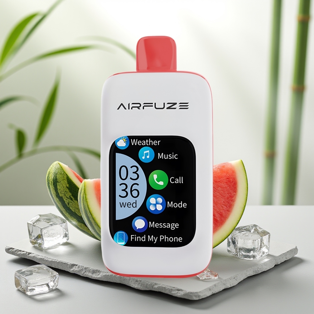AirFuze Smart 30000 Puffs Disposable Pod Pepene Gheață, 5%, 900mAh, Type-C