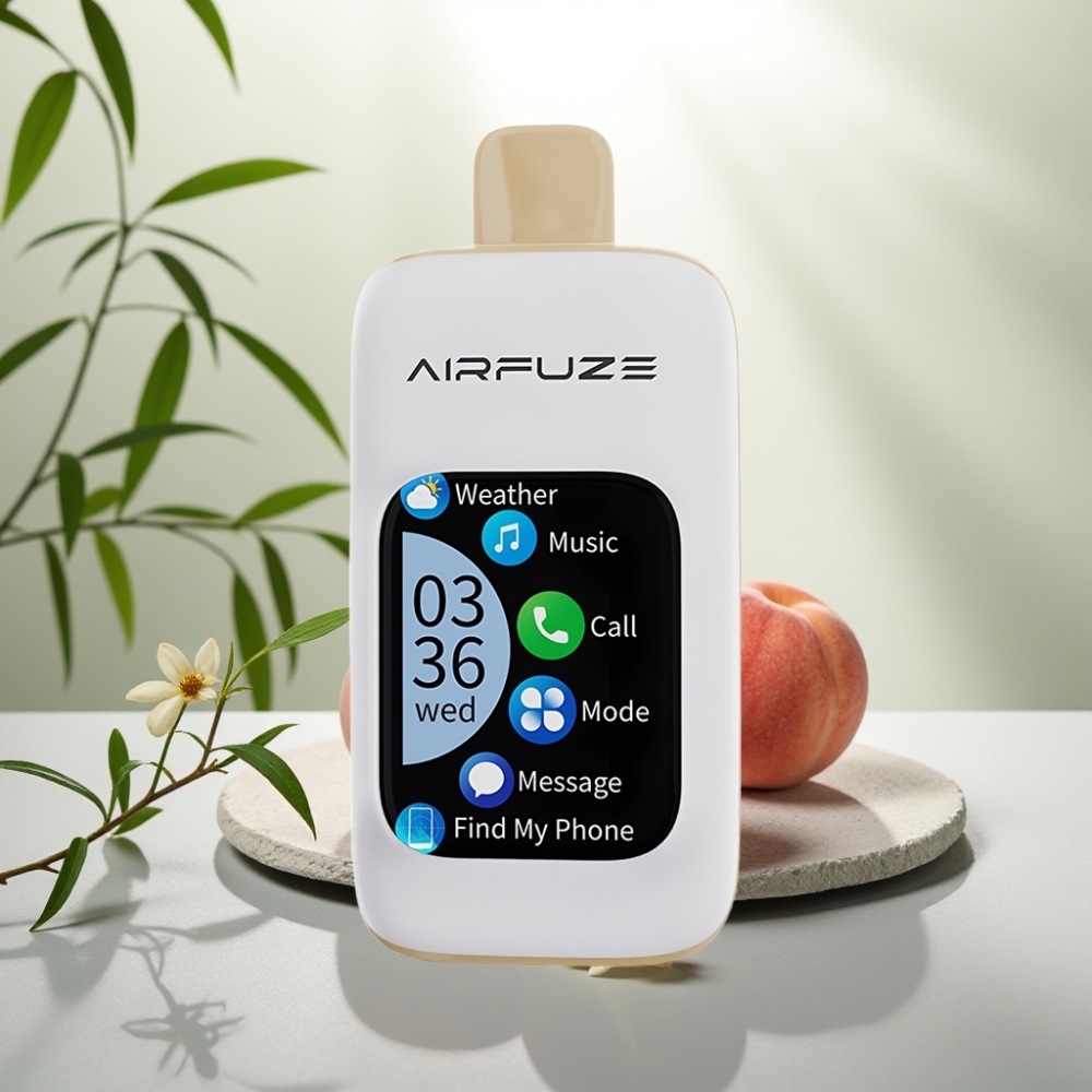 AirFuze Smart 30000 Puffs Disposable Pod Piersică Zemoasă, 5%, 900mAh, Tip-C