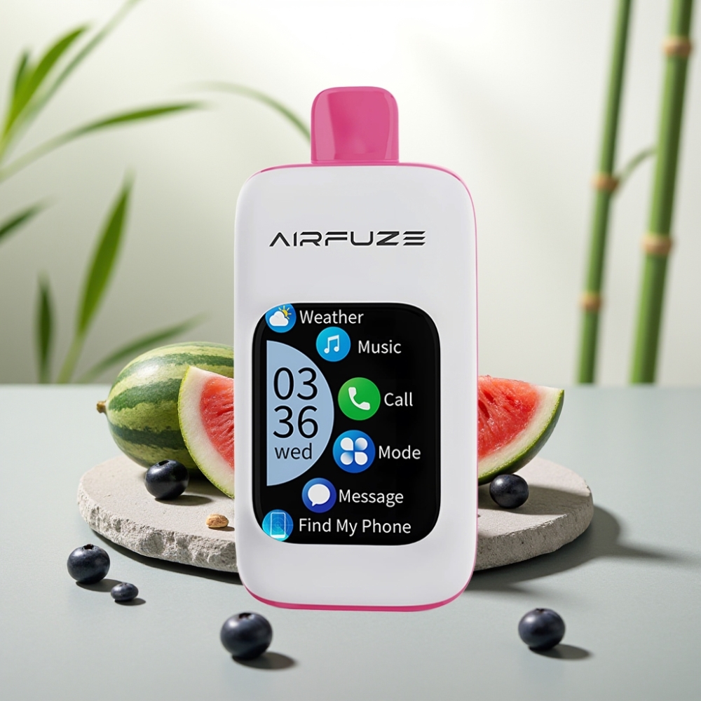 AirFuze Smart Pro 40000 Puffs Afine Reîncărcabile 900mAh 20ML 2%/5% Nicotină Coacăză Pepene