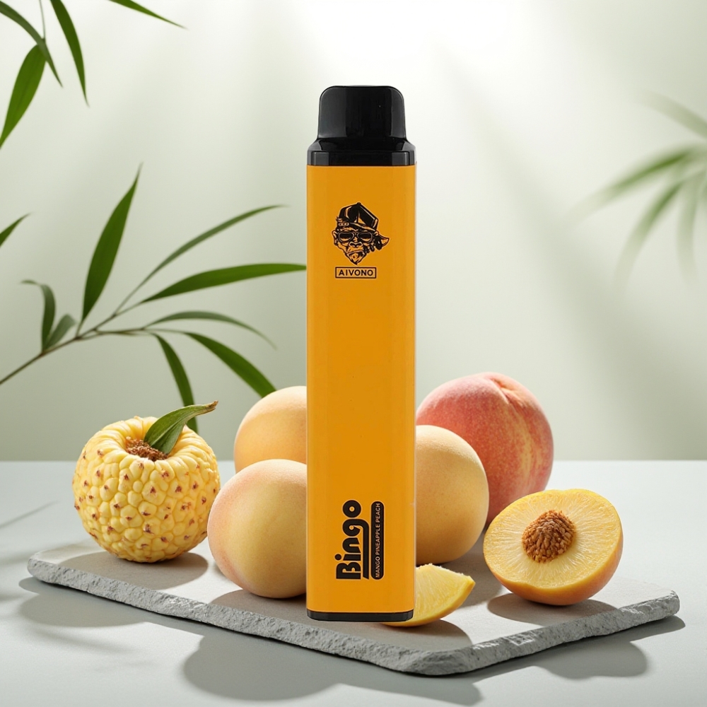 Aivono AIM BINGO 4000 Puffs Ananas piersică Wango, 1000mAh, 10mL