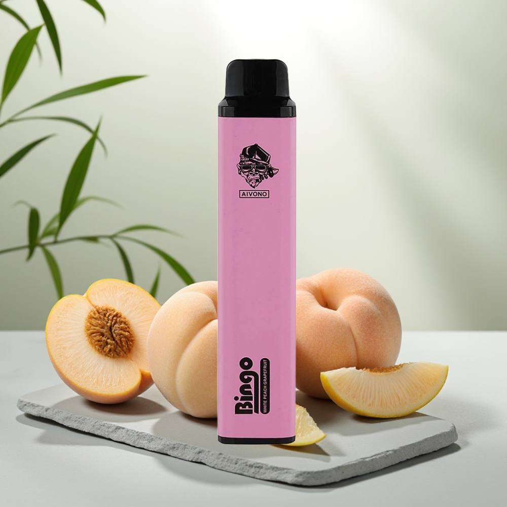 Aivono AIM BINGO 4000 Puffs Piersică Grapefruit Albă 10mL 1000mAh