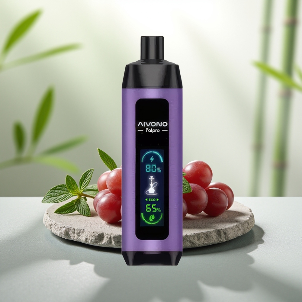 Aivono AIM FATPRO 22000 Puffs Strugure Mentă 28ml 5% Nicotină 600mAh