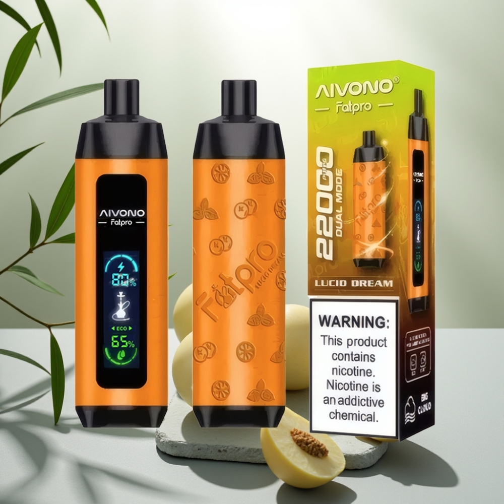 Aivono AIM FATPRO 22000 Puffs Vis Luminos 28ml 5% Nicotine 600mAh