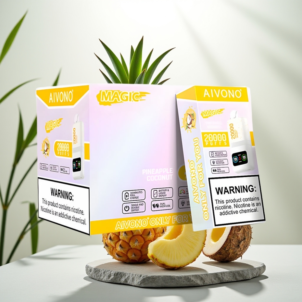 Aivono AIM MAGIC 20000 Puffs Ananas cocos, 26ml, 5% Nicotine, 600mAh