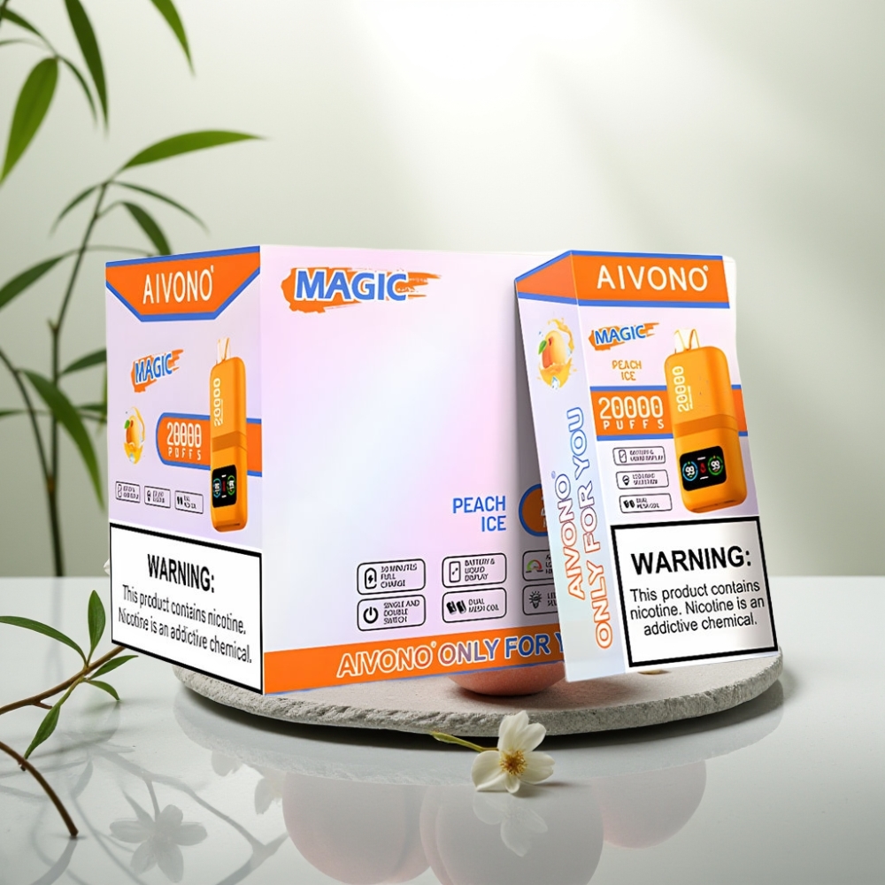 Aivono AIM MAGIC 20000 Pufuri, 26ml, 5% Nicotina, Coils Dual Mesh, Afine Gheață