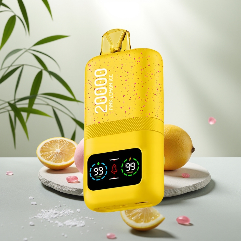 Aivono AIM MAGIC 20000 Pufuri Lamaie Roz Gheață 26ml 5% Nicotina 600mAh