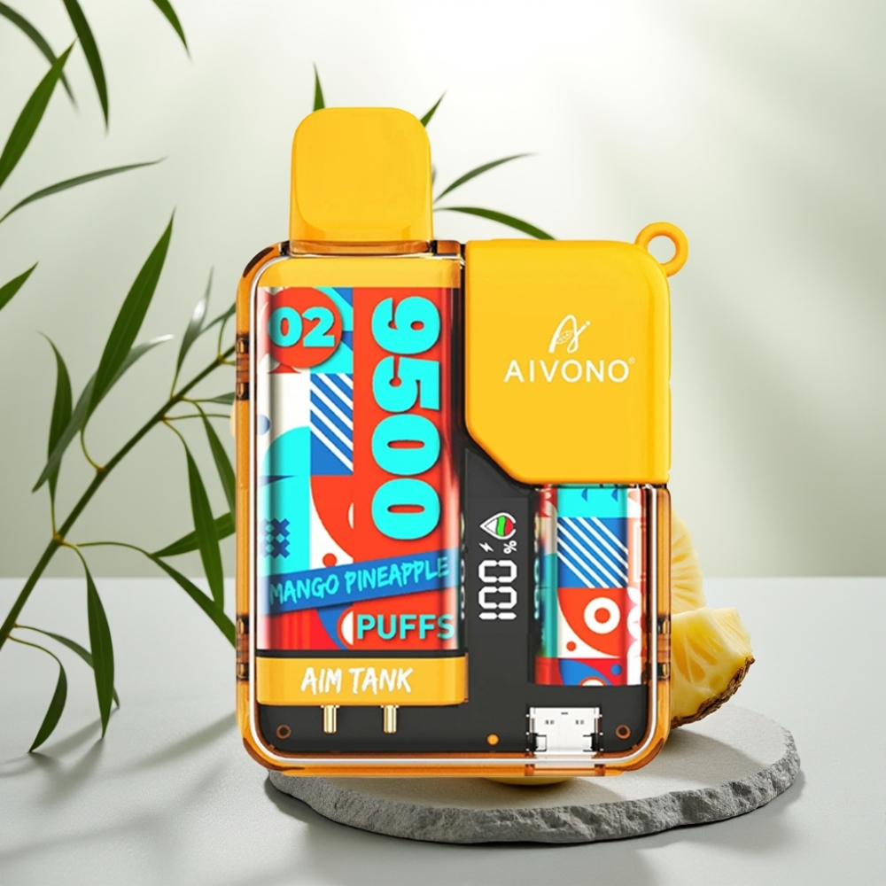 Aivono AIM-TANK 9500 Puffs Mango Ananas 18ml 650mAh LCD 1.2ohm