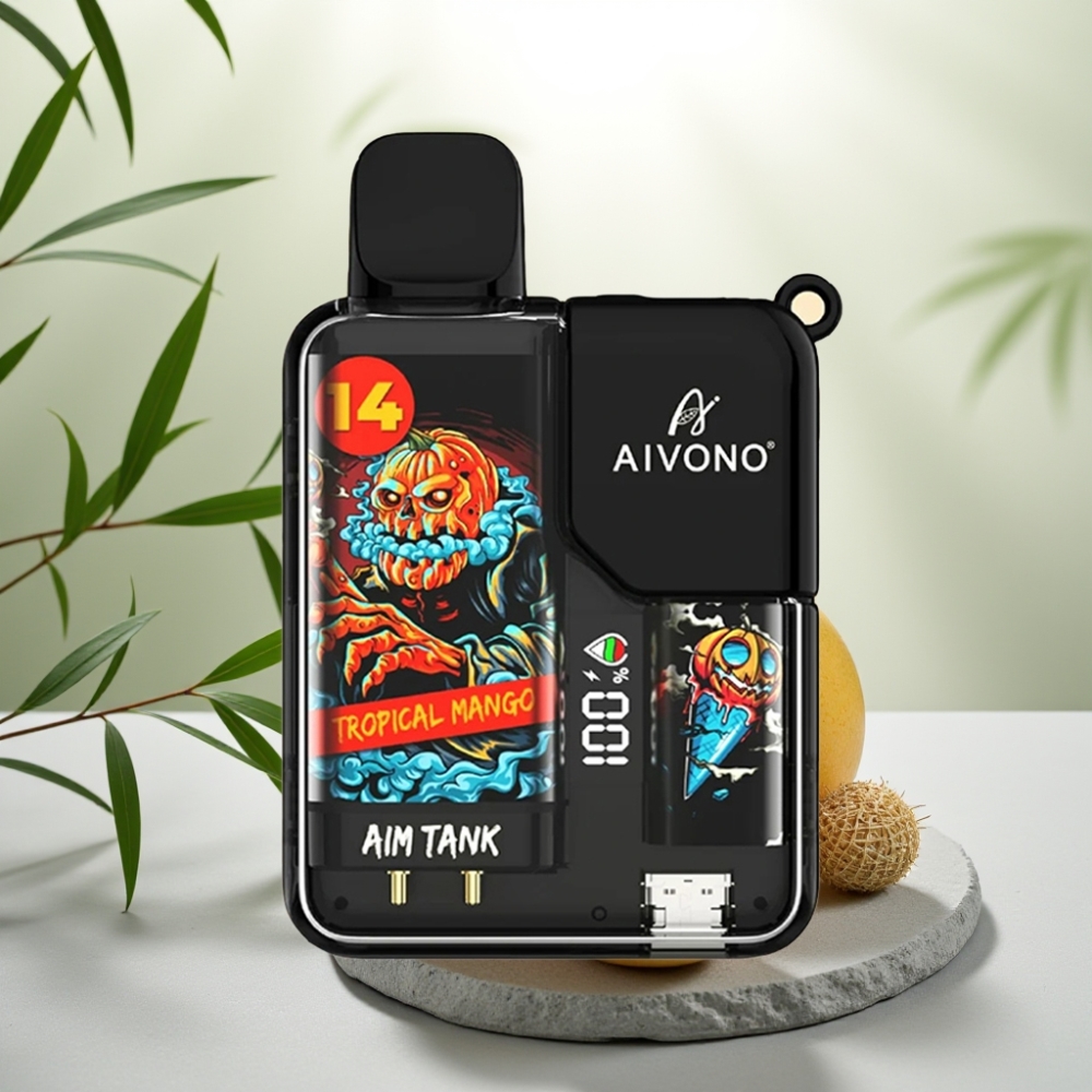 Aivono AIM-TANK 9500 Puffs Mango Tropical 18ml 650mAh LCD