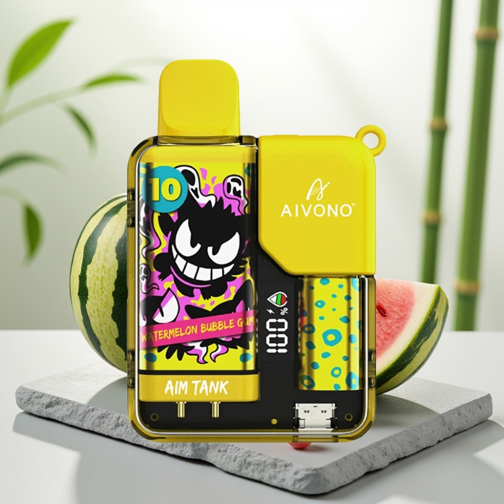Aivono AIM-TANK 9500 Pufuri 18ml 650mAh LCD Afine Bomboane Gumă