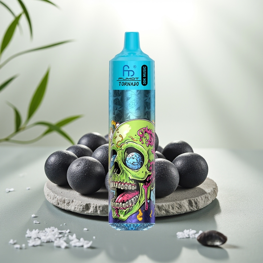 Fumot RandM Tornado 30000 Gheață Neagră 30mL 5% 1.0Ohm