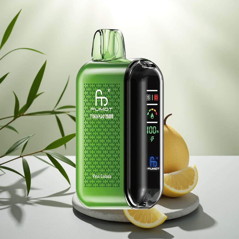 Fumot Tornado 20000 Puffs Ananas Colada 20ml 850mAh Afisaj Smart Control Aer