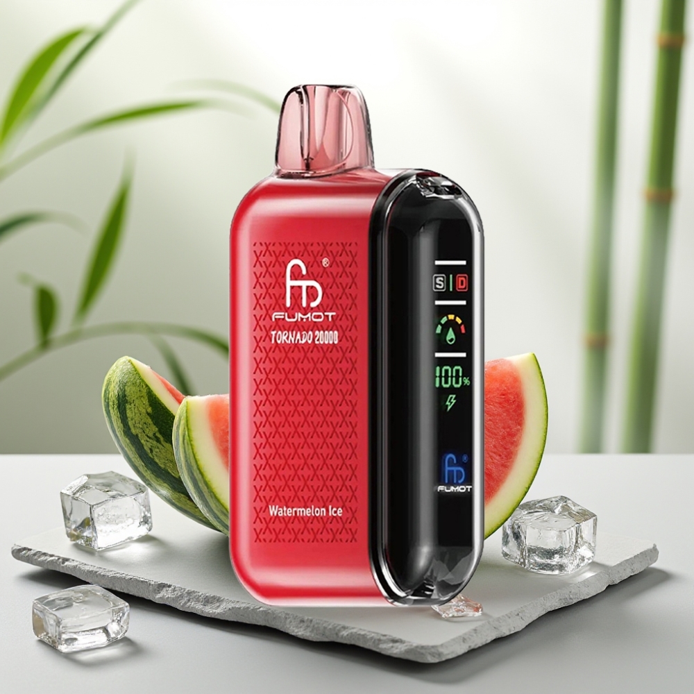 Fumot Tornado 20000 Puffs CoDublu 20ml 850mAh Afine Gheață