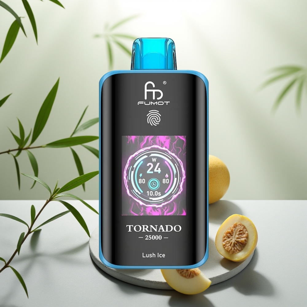 Fumot Tornado 25000 Puffs Gheață Luxuriantă, 20ml, 700mAh, Tip-C