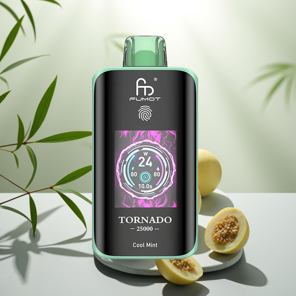 Fumot Tornado 25000 Puffs Mentă Răcoritoare, 20ml, 5% Nicotină, 700mAh