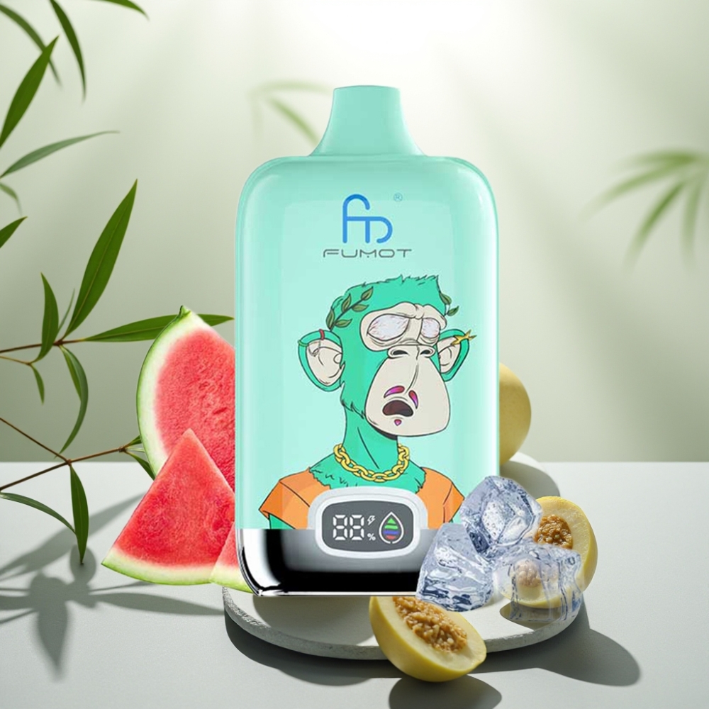 Fumot Tornado Digital Box 12000 Puffs Mentă Răcoroasă 20ml 550mAh