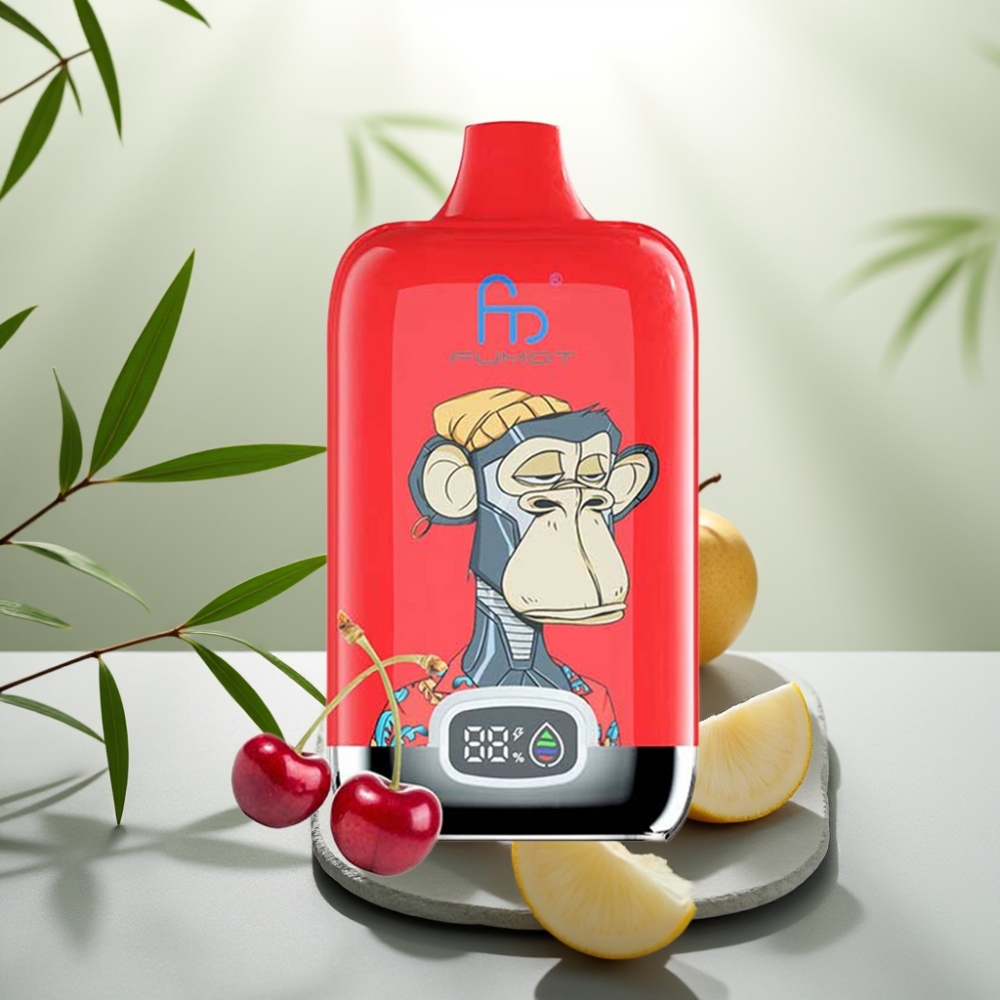 Fumot Tornado Digital Box 12000 Puffs Pop Înghețat, 20ml, 550mAh, 5% Nicotină