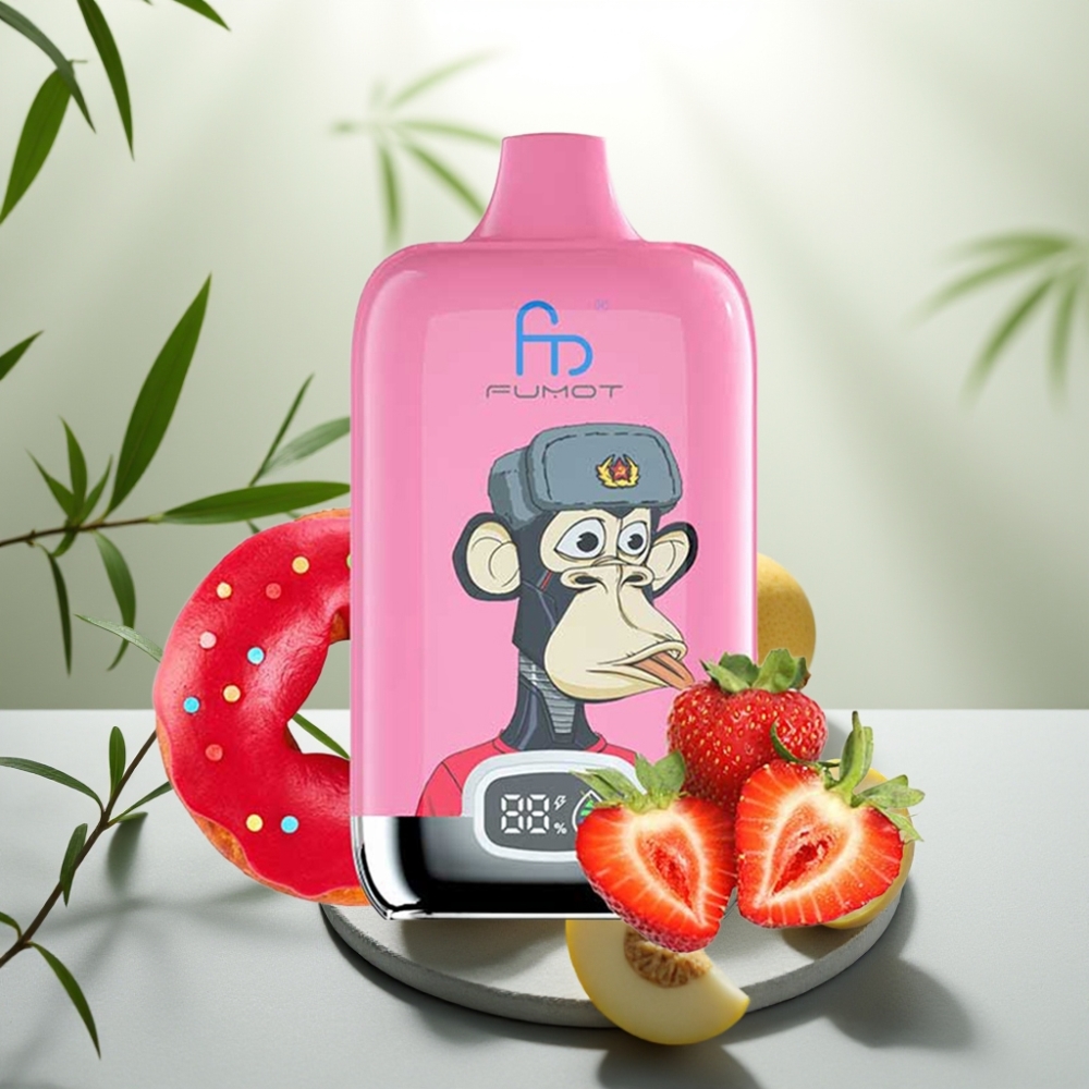 Fumot Tornado Digital Box 12000 Pufuri, 20ml, 550mAh, Gheață Verde