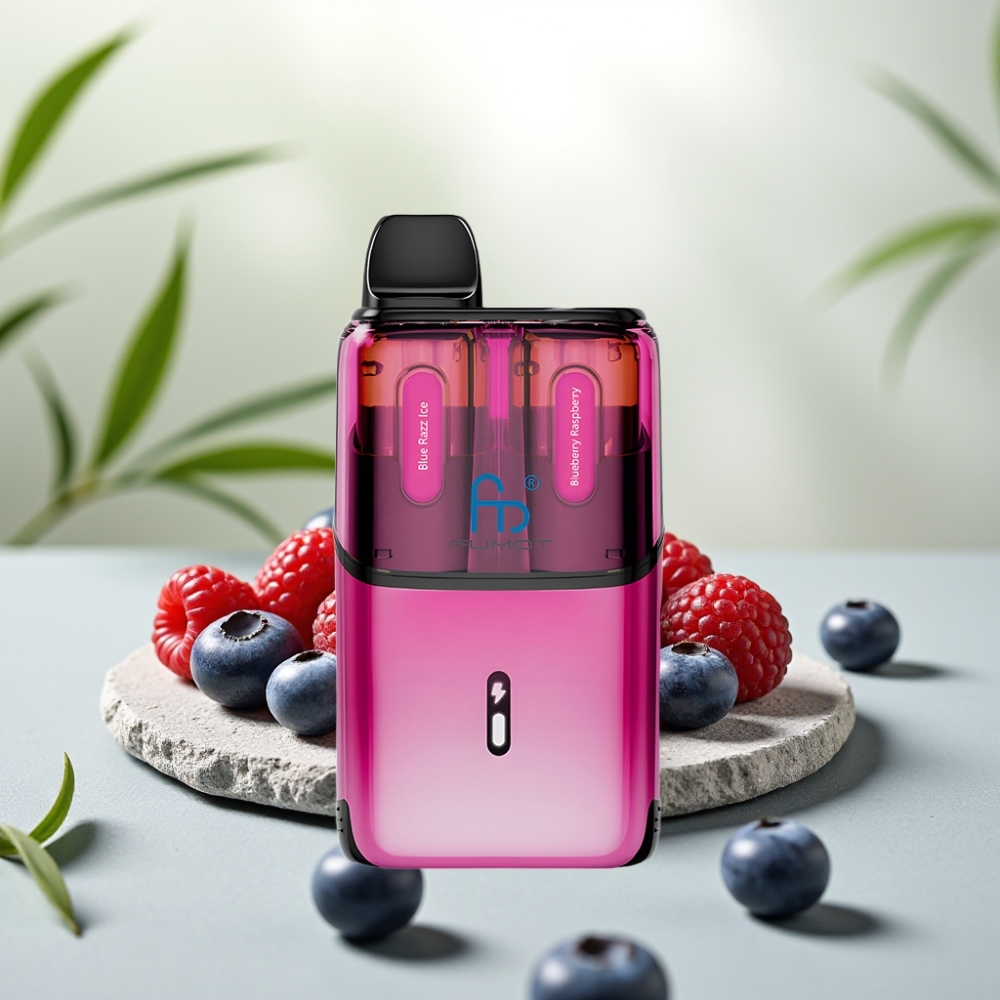 Fumot Ultra T32000 Disposable Vape Afine Zmeură Albastră Gheață 32000 de fumuri 24ml 20mg
