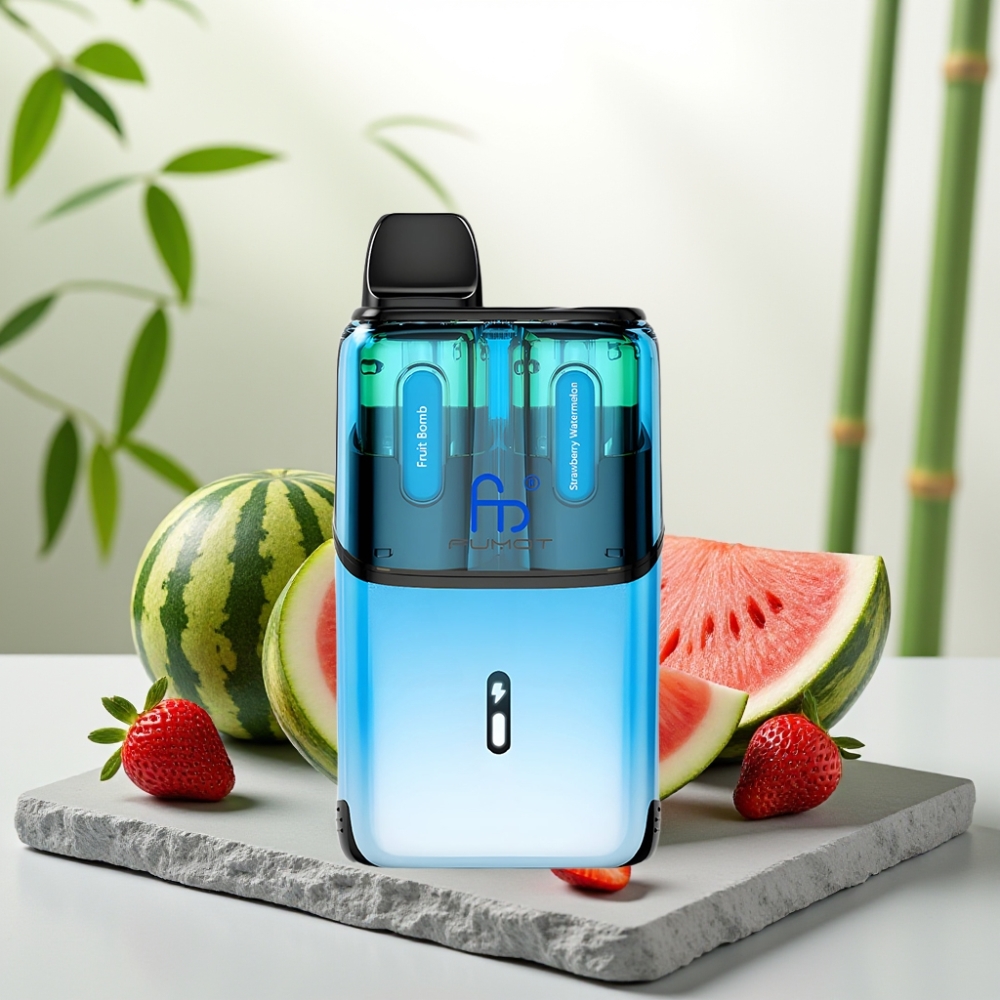 Fumot Ultra T32000 Disposable Vape Bombă de Fructe - Căpșună Pepene 32000 de pufuri 24ml