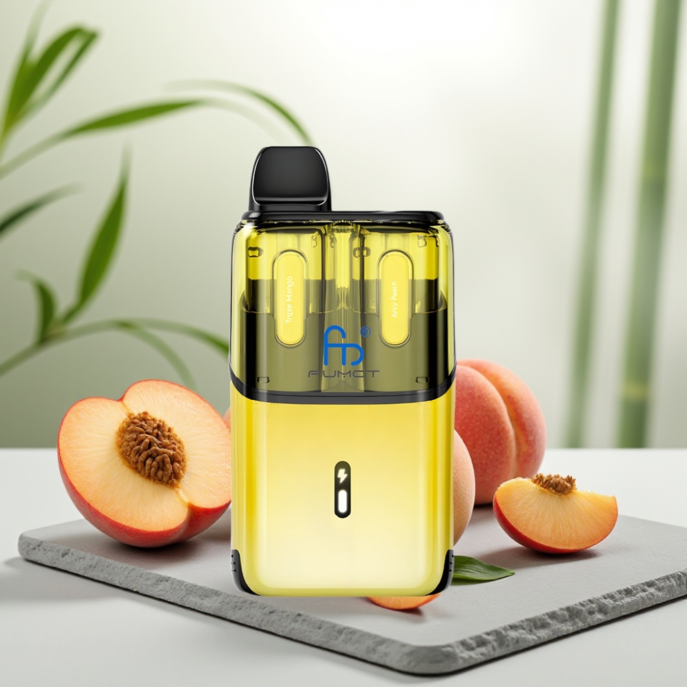 Fumot Ultra T32000 Triplu Mango - Piersică Zemoasă, 32000 puffuri, 24ml, 20mg