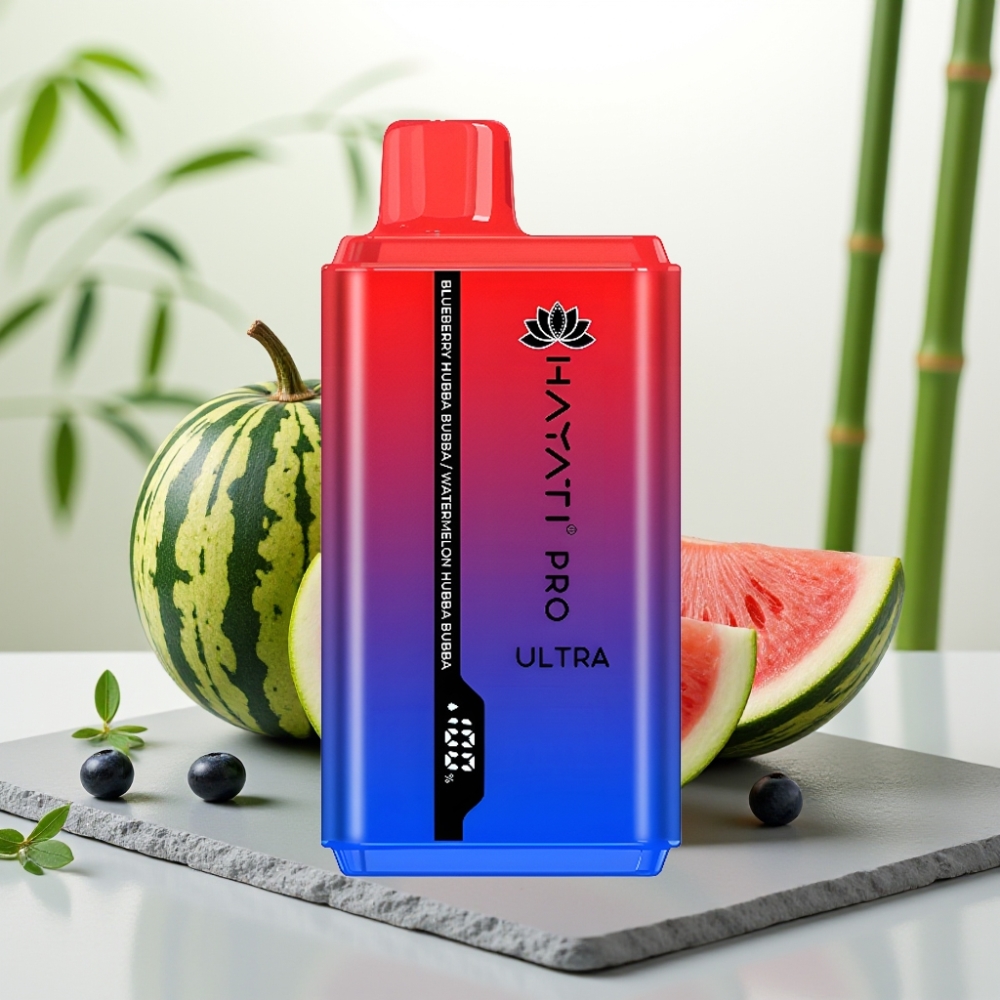 Hayati Pro Ultra 15000 Puffs Afine Hubba Bubba Pepene Hubba Bubba 15000+ Puffs 12ml 2%