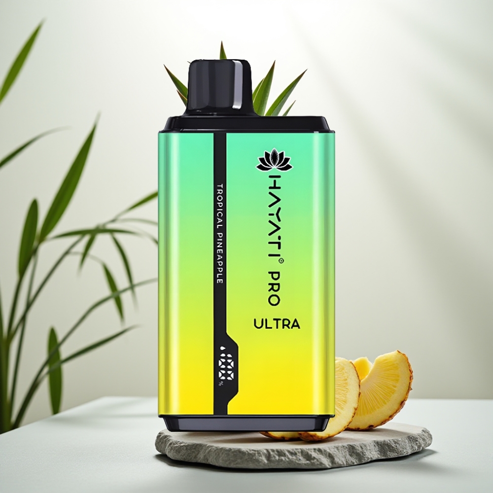 Hayati Pro Ultra 15000 Puffs Ananas Tropical 15000+ Pufuri 2×12ml 2%