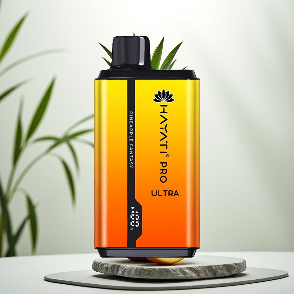 Hayati Pro Ultra 15000 Puffs Fantazie de Ananas 15000+ Pufuri 2×12ml 2%
