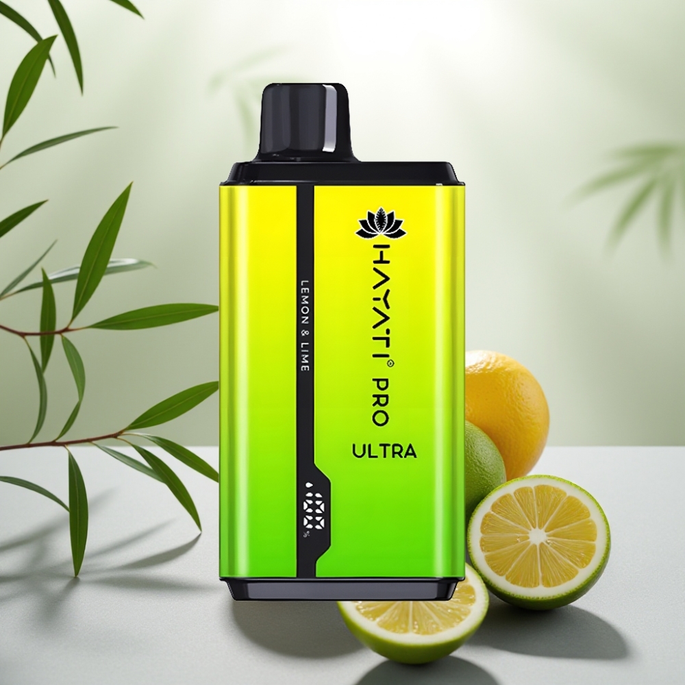 Hayati Pro Ultra 15000 Puffs Lămâie & Lime 15000+ Puffs 2×12ml 2%