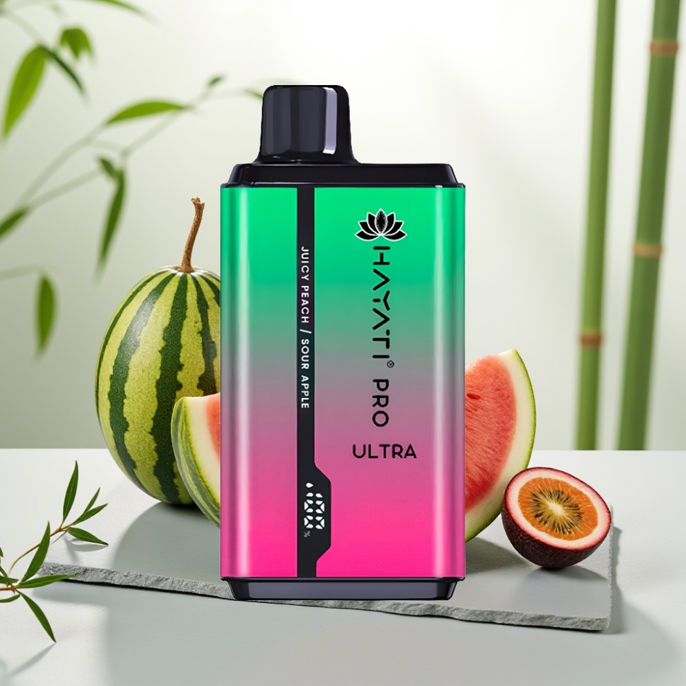 Hayati Pro Ultra 15000 Puffs Pepene Kiwi Fructul Pasiunii 2×12ml 2% 49 Arome