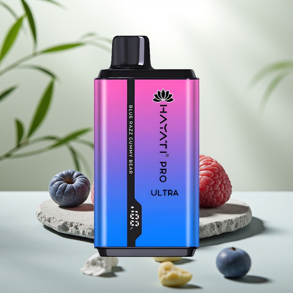 Hayati Pro Ultra 15000 Puffs Rățușca Albastră Gumă 15000+ Pufuri 12ml 2%