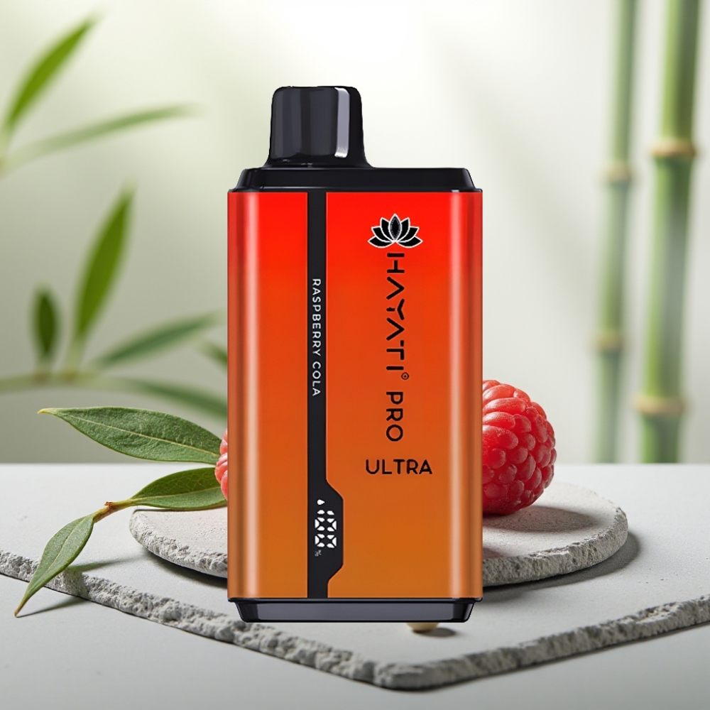 Hayati Pro Ultra 15000 Puffs Zmeura Cola 2×12ml 2% 49 Arome