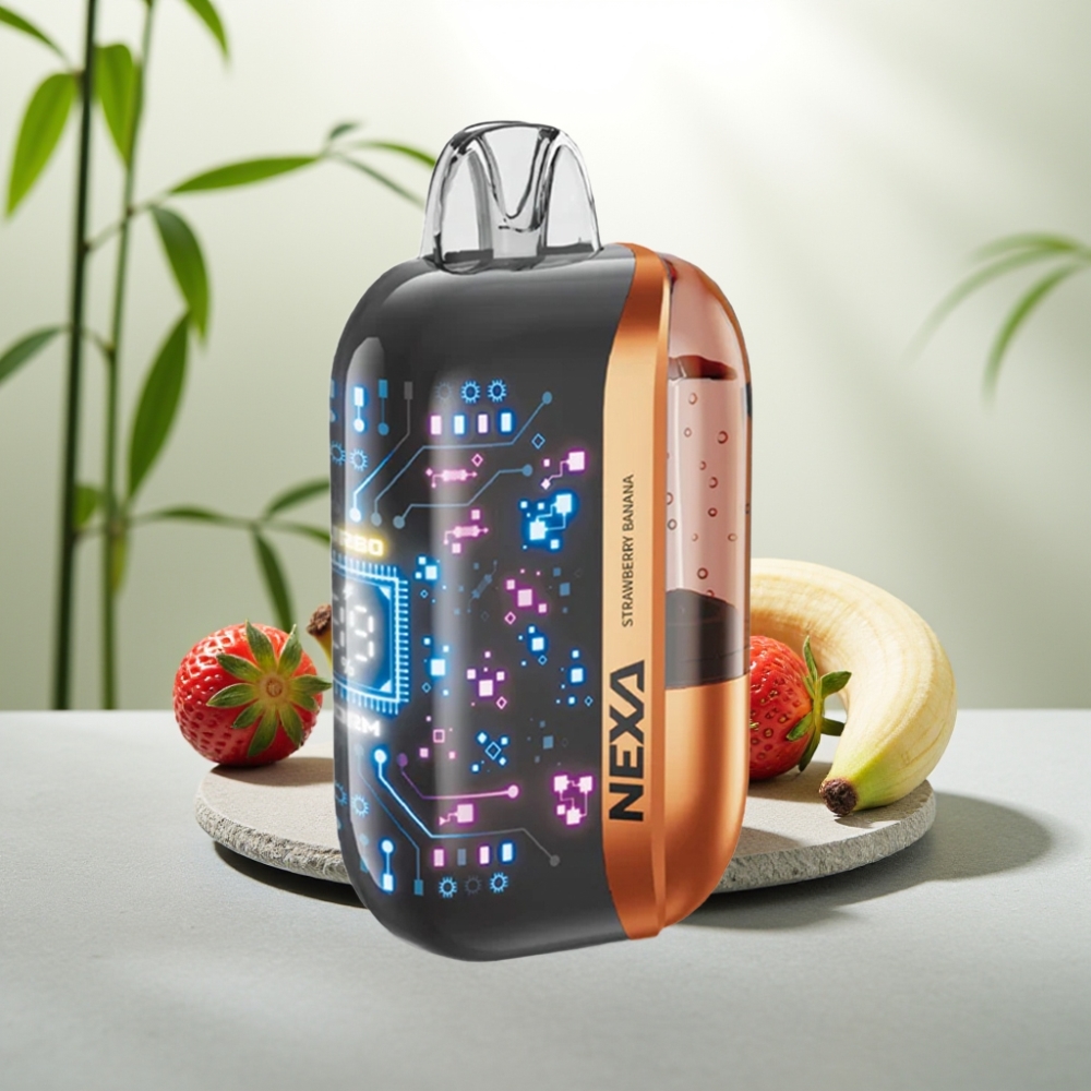 NEXA Ultra 50K Disposable Vape Capsuni Banane 20ml 50000 Puffs 5% Nicotina
