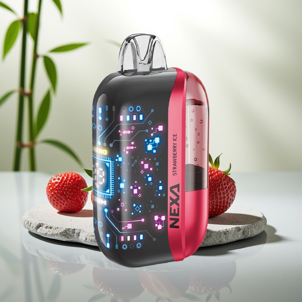 NEXA Ultra 50K Disposable Vape Capsuni Înghețate 20ml 800mAh 5%