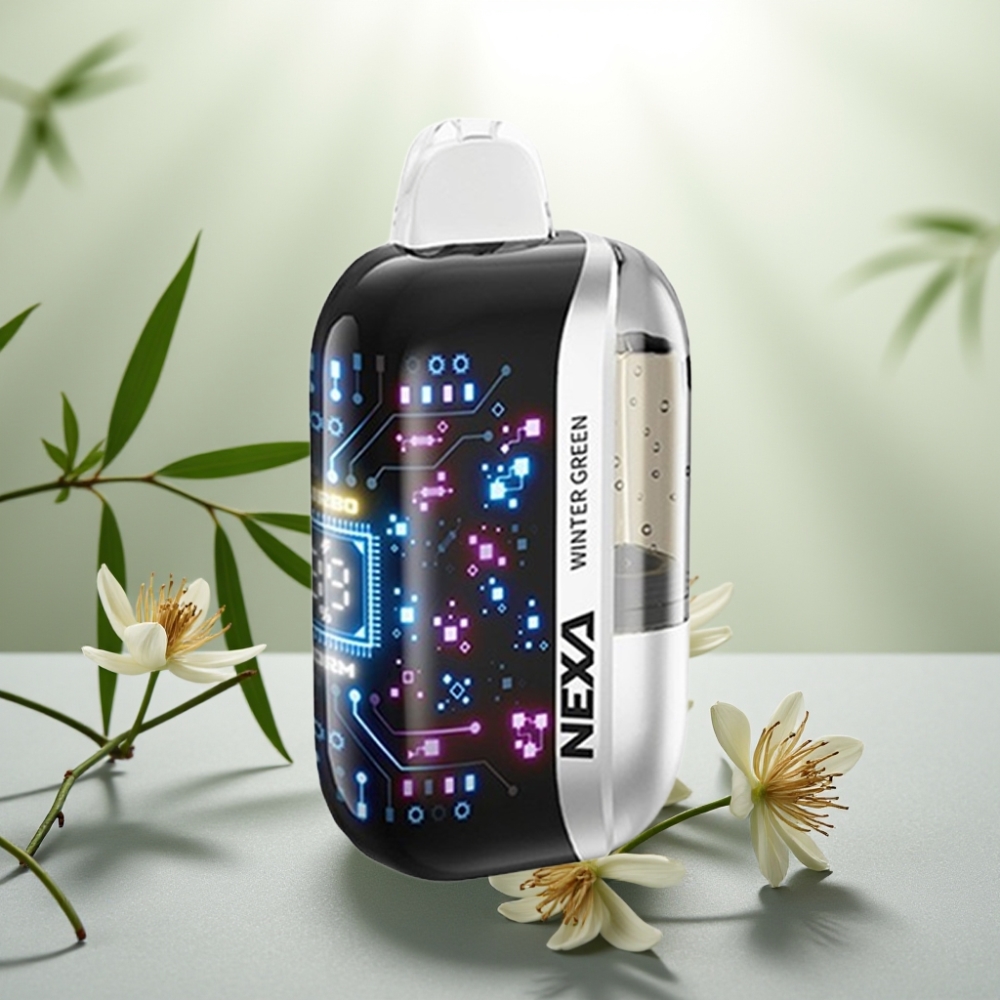 NEXA Ultra 50K Disposable Vape Iarnă Verde 20ml 50000 Puffs 5% Nicotină