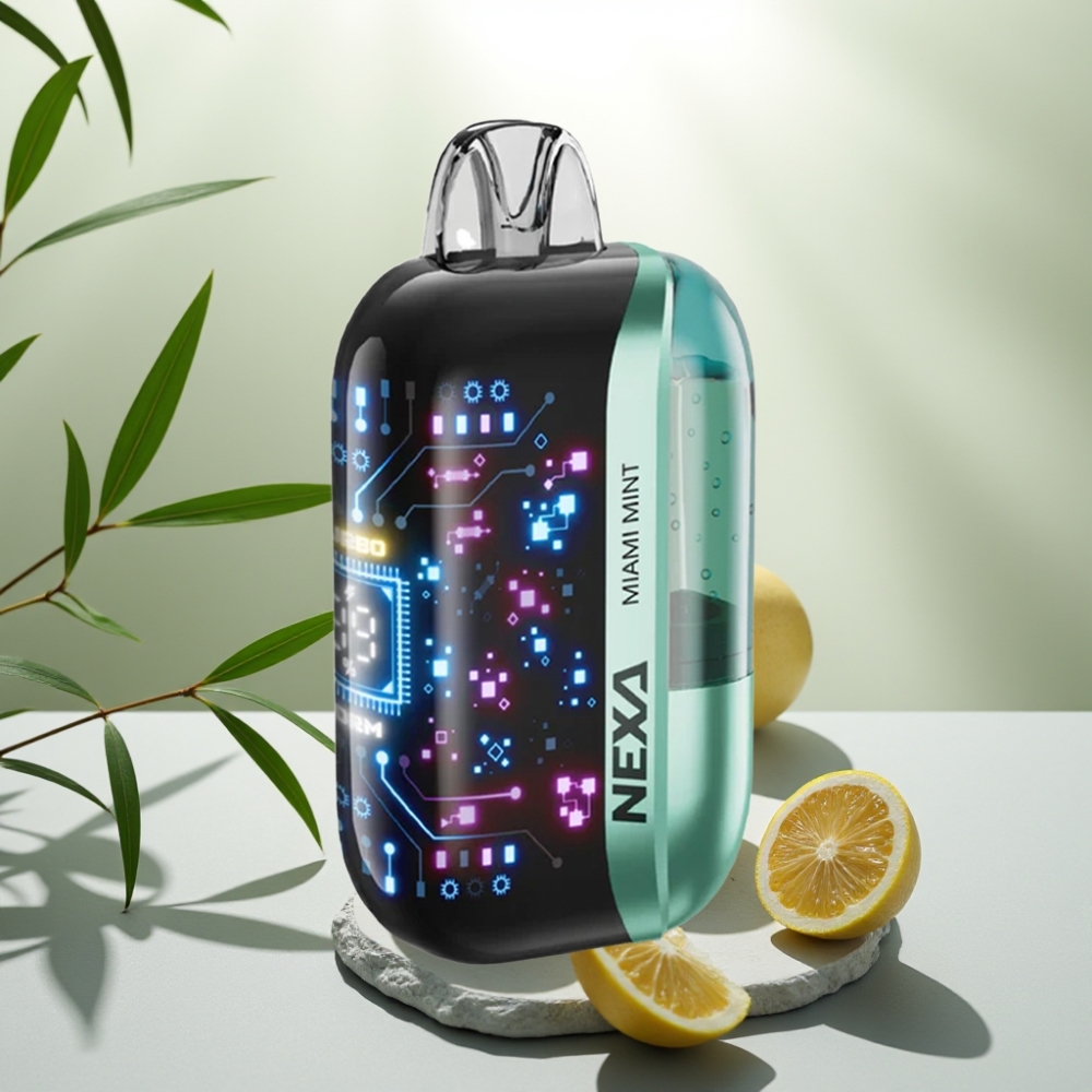 NEXA Ultra 50K Disposable Vape Menta Miami, 20ml, 50000 Pufuri, 5% Nicotina